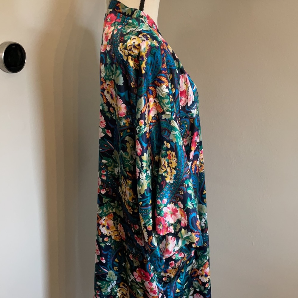 Victoria's Secret kimono wrap dress vintage boho - Picture 4 of 10